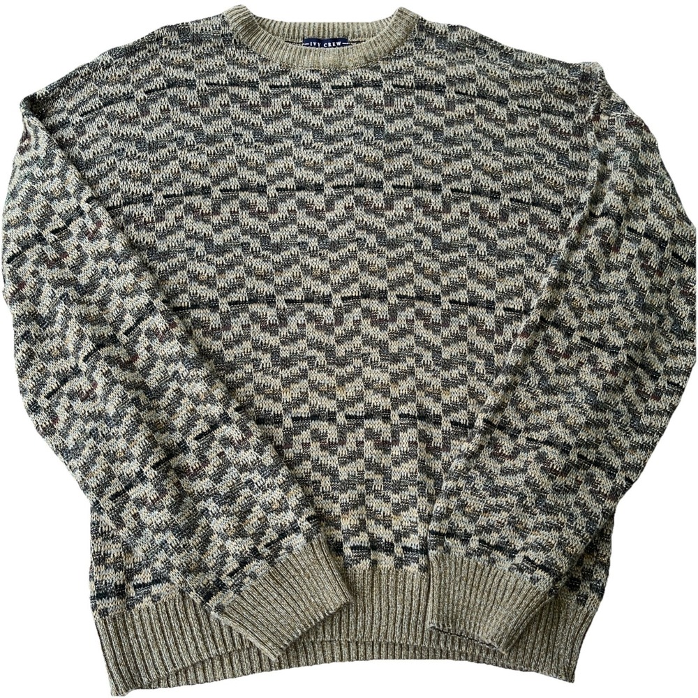 VTG Ivy Crew Sweater‎ Green XXL